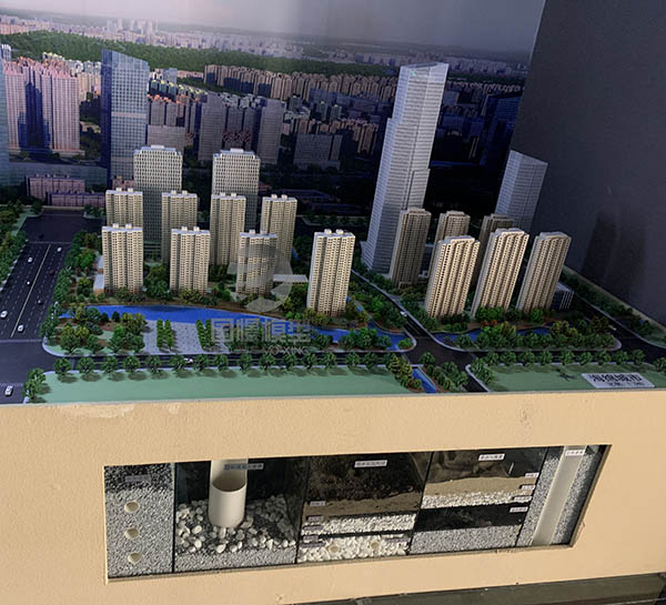 东宁市建筑模型